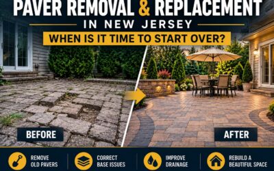 Paver Removal and Replacement in New Jersey: When Is It Time to Start Over?